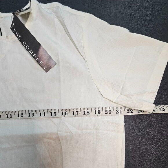 The Complex Cream Shirt - Picture 6 of 8